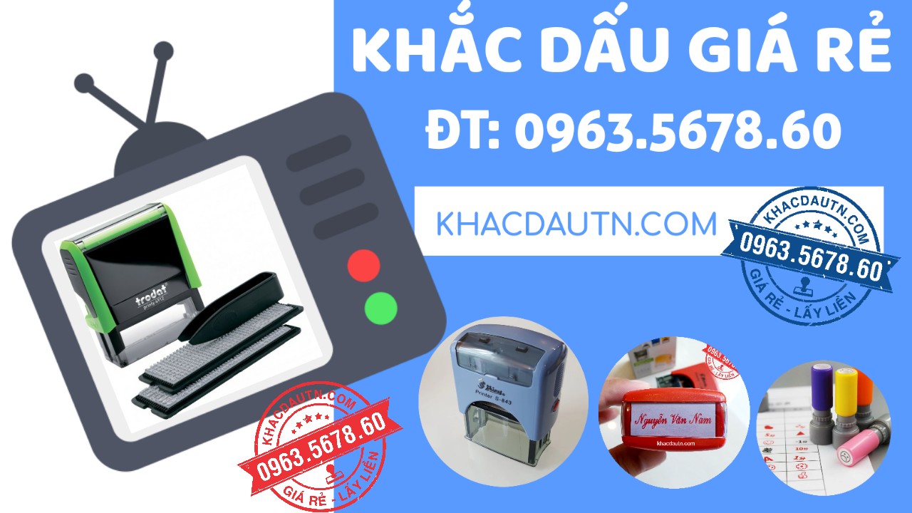 dịch vụ làm con dấu tại quận 5, khắc dấu giá rẻ tại quận 5