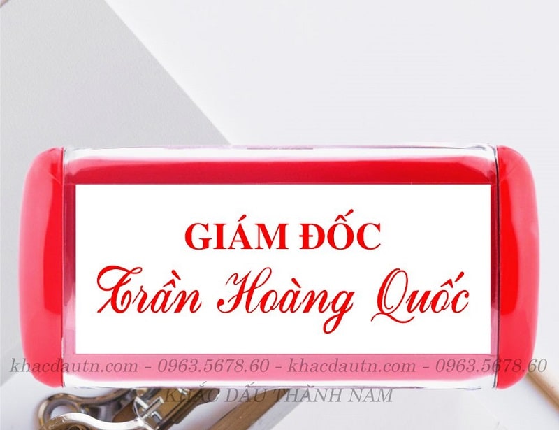 Quy trình thực hiện làm con dấu chuyên nghiệp