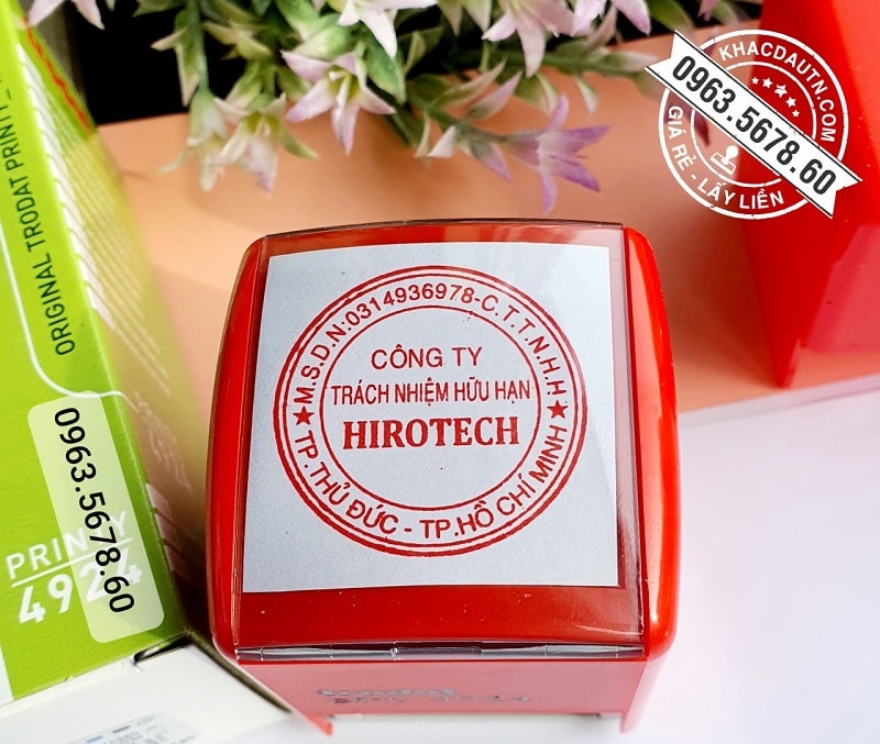 Dịch vụ khắc dấu Quận Bắc Từ Liêm có những gì?