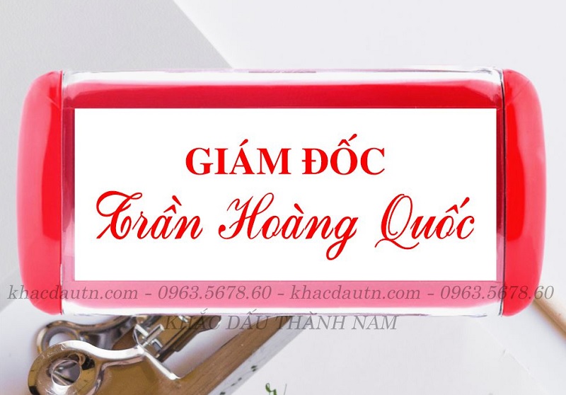 dịch vụ khắc dấu Sài Gòn