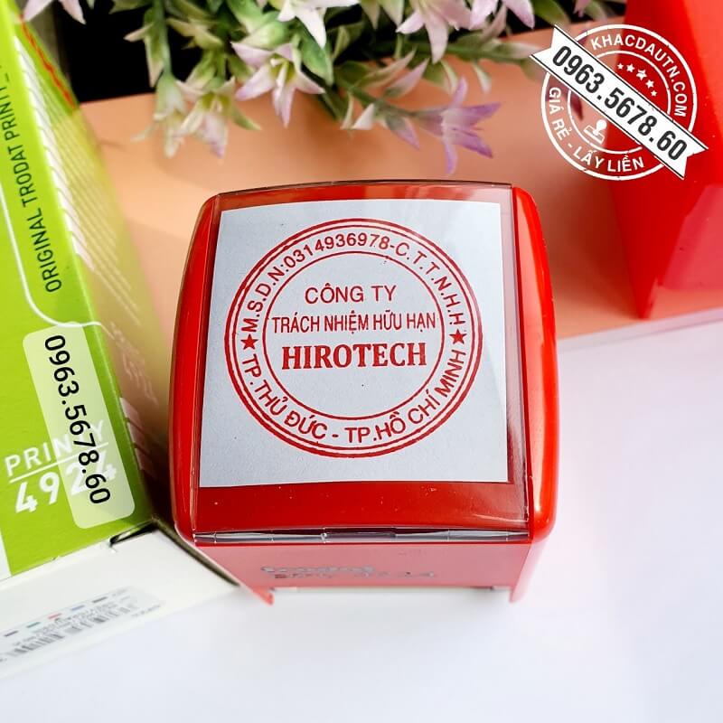 Quy trình khắc dấu chuyên nghiệp tại TPHCM