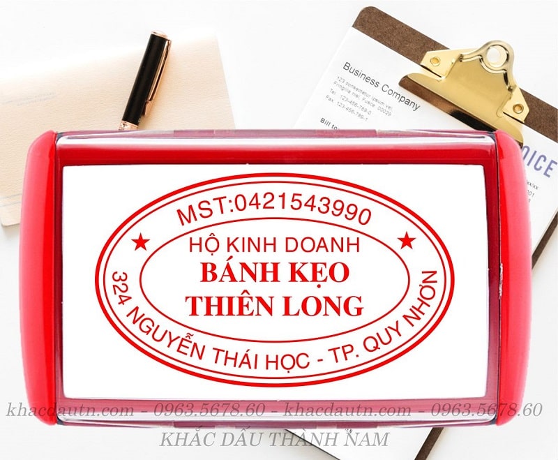 Các con dấu được sử dụng phổ biến tại Vũng Tàu