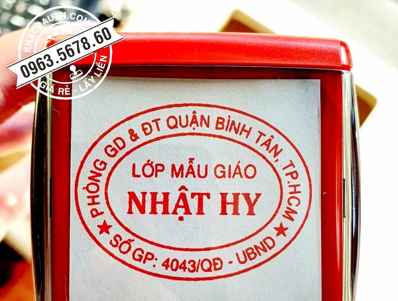 Kinh nghiệm lựa chọn đơn vị làm con dấu tại Cát Lái