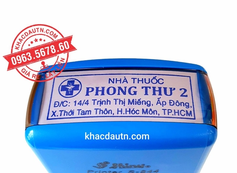 Các dịch vụ khắc dấu tại Phường Cầu Ông Lãnh