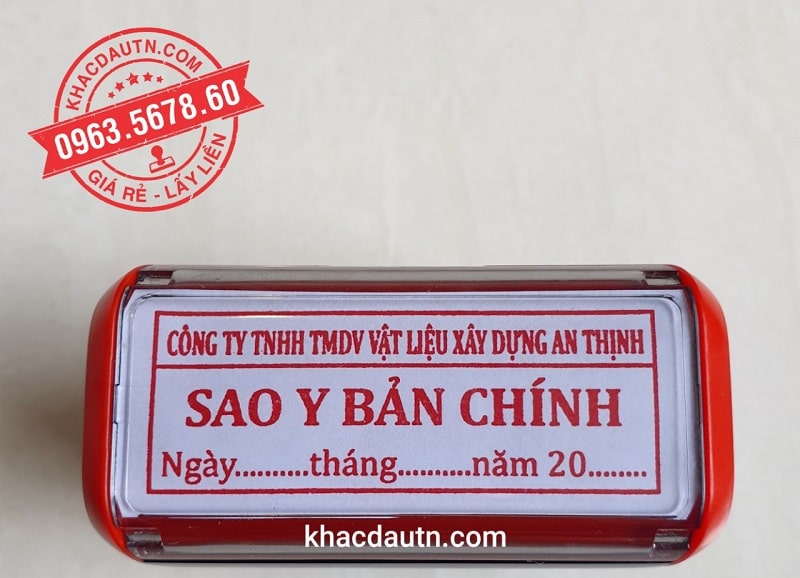 Quy trình đặt khắc dấu nhanh chóng chuyên nghiệp