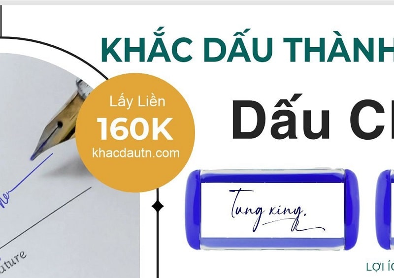 Các bước làm con dấu lấy nhanh tại Khắc Dấu TN