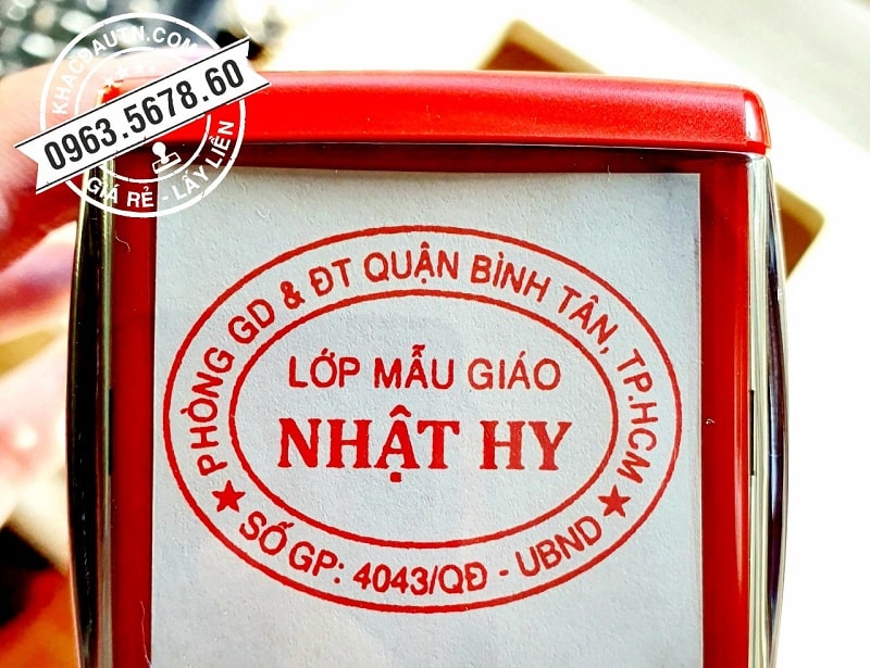 Giới thiệu dịch vụ khắc dấu Phường Tân Thới Hiệp