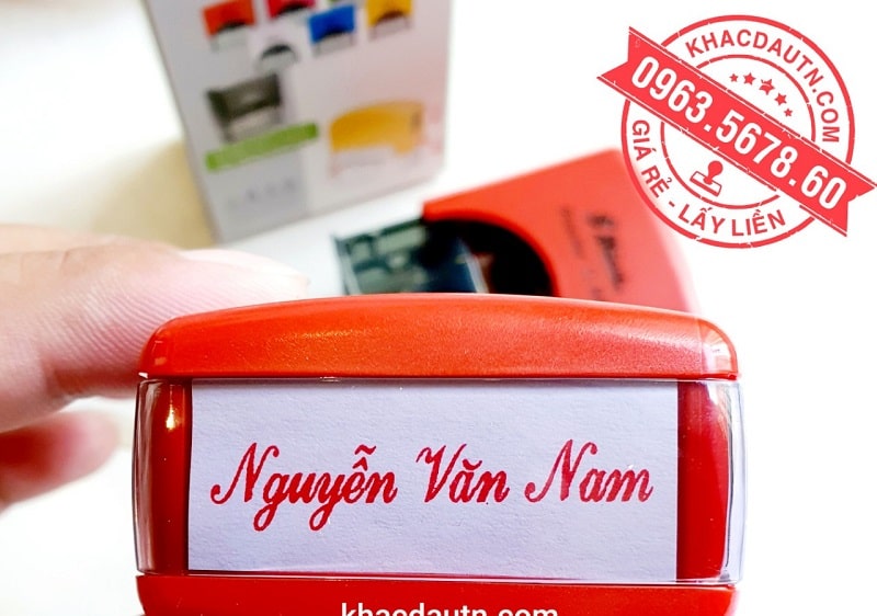 Lưu ý khi sử dụng dịch vụ làm con dấu tại Phường Thới An