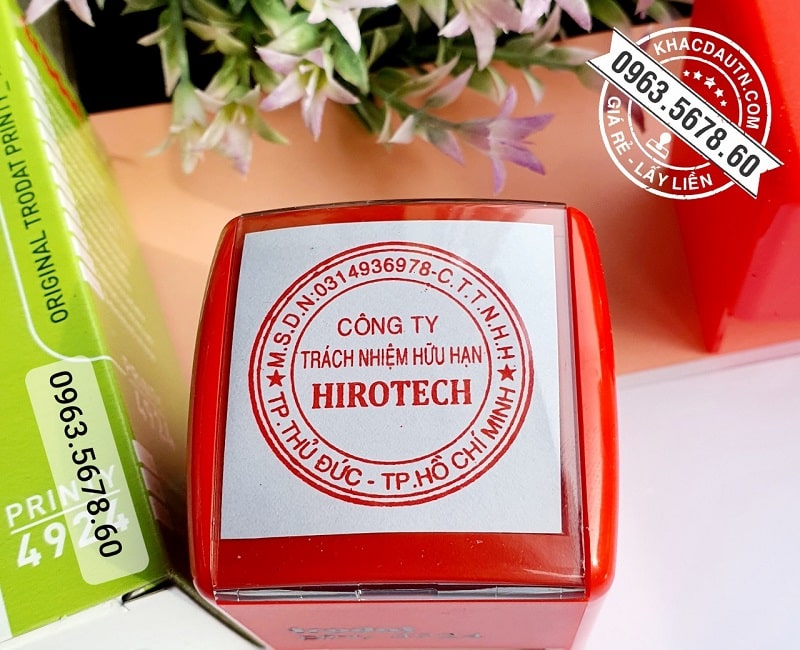 Kinh nghiệm lựa chọn đơn vị khắc con dấu tại Trung Mỹ Tây