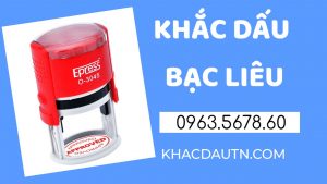 khắc dấu Tại Bạc Liêu