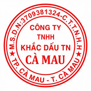 Khắc Dấu Tại Cà Mau Giá Rẻ - Cung cấp các dịch vụ làm con dấu giao hàng tận nơi. Luôn có nhiều ưu đãi giảm giá với khách làm số lượng lơn