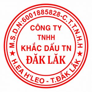 Chúng tôi nhận làm con dấu Tại Đăk Lăk và phân phối các sản phẩm ngành con dấu giá rẻ, Luôn có nhiều ưu đãi giảm giá, Xuất Hóa Đơn VAT10%
