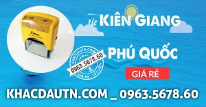 Khắc Dấu Phú Quốc Kiên Giang- 0963.5678.60 Chuyên Cung Cấp Và Sản Xuất Giao Công Con Dấu - Luôn Có Nhiều Ưu Đãi Giảm - Xuất HD VAT 10%