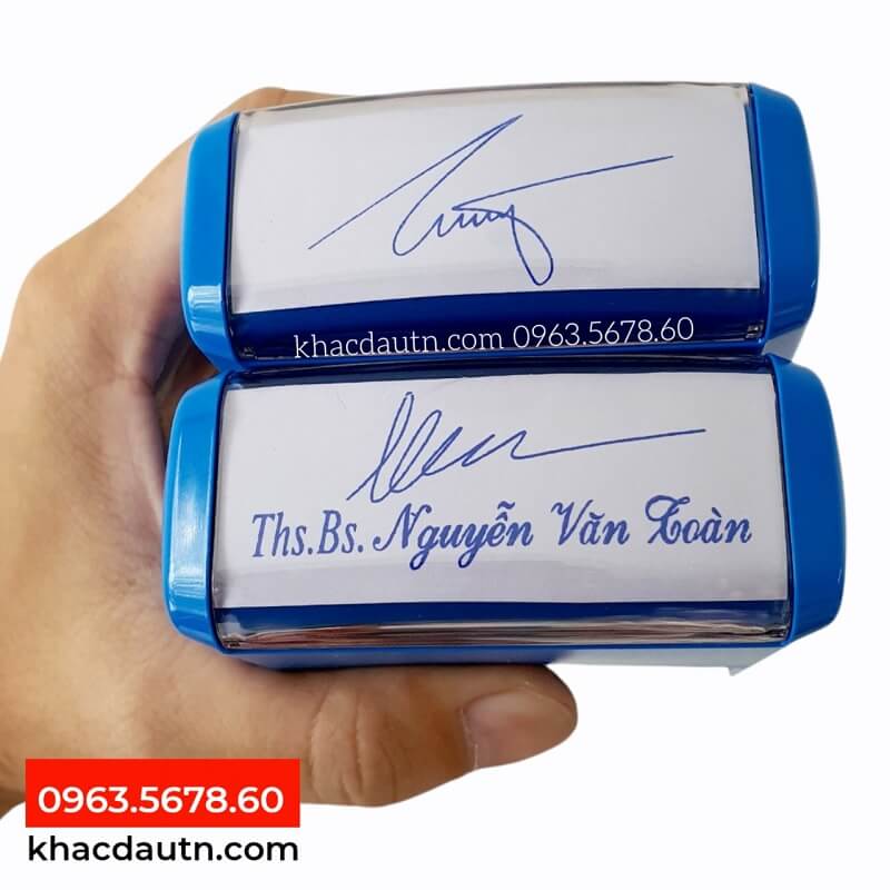 Vì sao nhu cầu khắc dấu lấy liền gần đây ngày càng tăng?