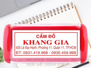 Khắc dấu Phường Tam Bình - TPHCM lấy nhanh trong ngày