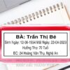 Khắc Dấu Phường Tăng Nhơn Phú - TP.HCM đẹp, rẻ