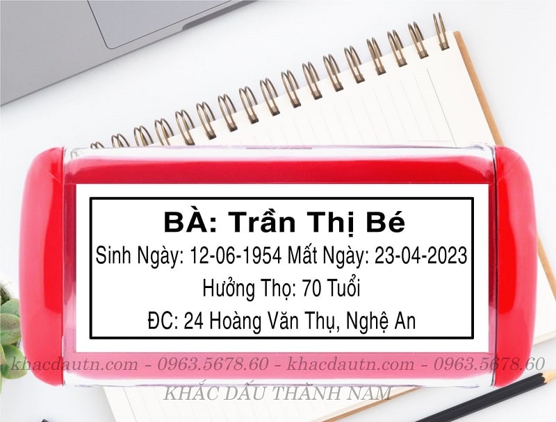 Khắc Dấu Phường Tăng Nhơn Phú - TP.HCM đẹp, rẻ