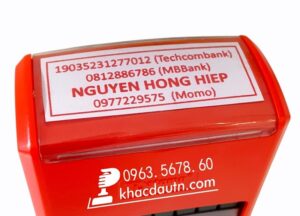Khắc dấu Phường Xuân Hòa TPHCM giá rẻ lấy ngay