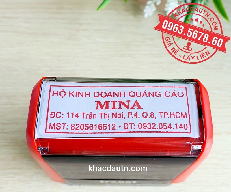 Khắc Dấu Phường Bình Tân lấy ngay trong ngày