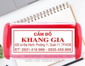 Khắc Dấu Phường Tân Thới Hiệp - TPHCM uy tín nhất khu vực