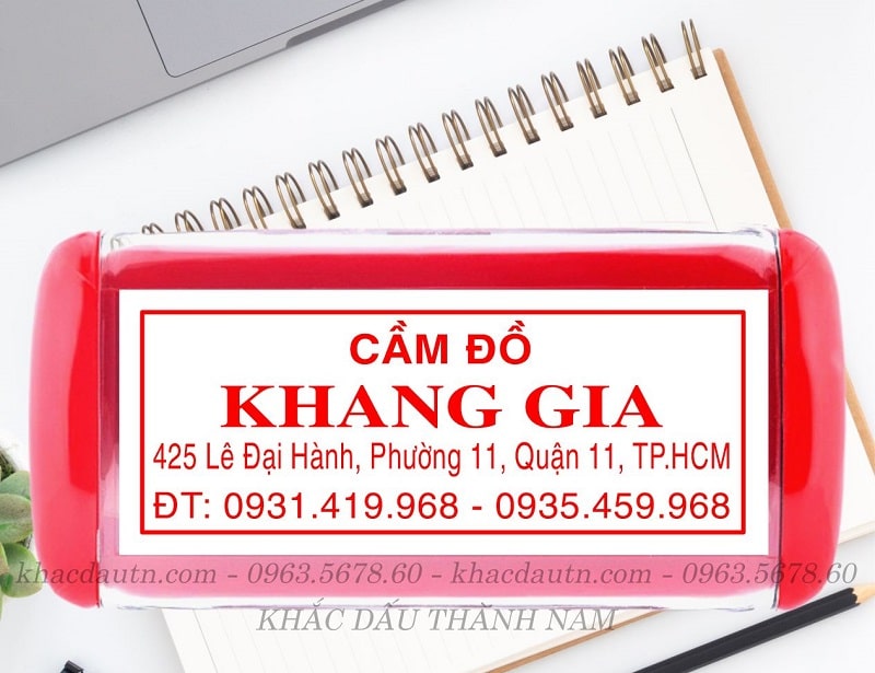 Khắc Dấu Phường Tân Thới Hiệp - TPHCM uy tín nhất khu vực